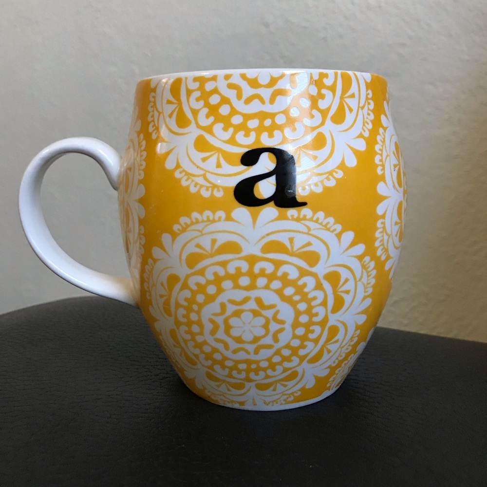 Ashland Summer Fiesta Monogram Initial Mandala Mug